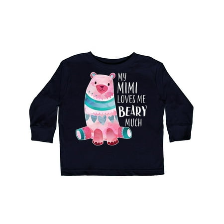 Inktastic My Mimi Loves Me Beary Much with Cute Bear Gift Toddler Boy or Toddler Girl Long Sleeve T-Shirt
Inktastic My Mimi Loves Me Beary Much with Cute Bear Gift Toddler Boy or Toddler Girl Long Sleeve T-Shirt