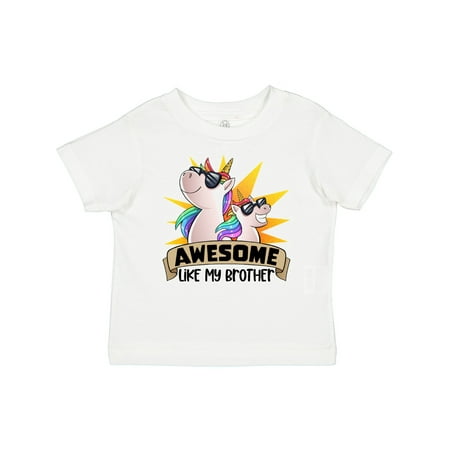 Inktastic Awesome Like My Brother Cute Unicorn Family in Sunglasses Gift Baby Boy or Baby Girl T-Shirt
Inktastic Awesome Like My Brother Cute Unicorn Family in Sunglasses Gift Baby Boy or Baby Girl T-Shirt