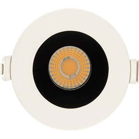 

Perlglow 2 inch Round Two-Tone High Lumens Downlight Luminaire LED Recessed Light Fixtures Ceiling Lights Dimmable 14W=120W 1000 Lumens CRI 90+ IC Rated 5CCT Selectable 2700K|3000K|3500K|4100K|5000K
