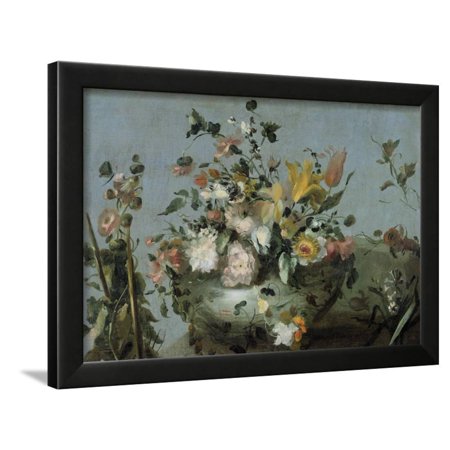Flowers Framed Print Wall Art By Francesco Guardi