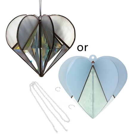 TONKBEEY Fashion Multi-Side Heart Colorful Sun Catcher Rainbow Car Charm Pendant for Home
TONKBEEY Fashion Multi-Side Heart Colorful Sun Catcher Rainbow Car Charm Pendant for Home