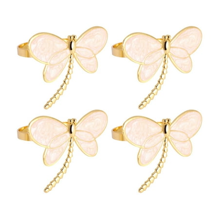 4 Piece Set Gold Dragonfly Napkin Ring Napkin Holder Used for Wedding Dinner Dinner Table Decoration Table Decoration
4 Piece Set Gold Dragonfly Napkin Ring Napkin Holder Used for Wedding Dinner Dinner Table Decoration Table Decoration