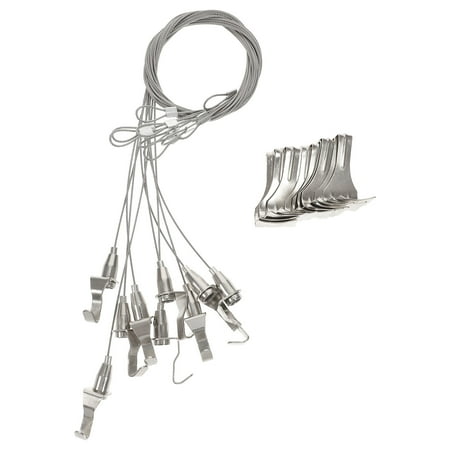 HOMEMAXS 10pcs Picture Hanging Wire Adjustable Picture Hanging Wire For Mirror Hanging
HOMEMAXS 10pcs Picture Hanging Wire Adjustable Picture Hanging Wire For Mirror Hanging