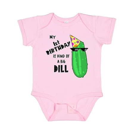 Inktastic My 1st Birthday is Kind of a Big Dill Pickle in Sunglasses Gift Baby Boy or Baby Girl Bodysuit
Inktastic My 1st Birthday is Kind of a Big Dill Pickle in Sunglasses Gift Baby Boy or Baby Girl Bodysuit