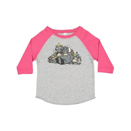 Inktastic Funny Trash Raccoon Gift Toddler Boy or Toddler Girl T-Shirt