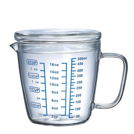 Daihomee Transparent Heat Glass Measuring Cup for Microwave Oven Electric Stove Kitchen Household Thickening
Daihomee Transparent Heat Glass Measuring Cup for Microwave Oven Electric Stove Kitchen Household Thickening