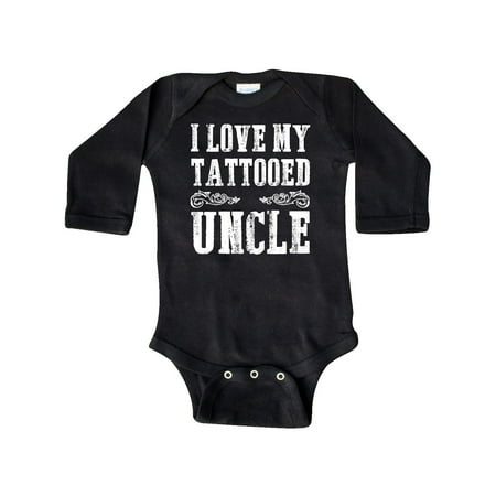 Inktastic I Love My Tattooed Uncle White Text Gift Baby Boy Long Sleeve Bodysuit
Inktastic I Love My Tattooed Uncle White Text Gift Baby Boy Long Sleeve Bodysuit