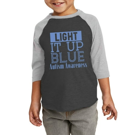 Autism Light It Up Blue Support Graphic Shirt - Autism Awareness Toddler Raglan T-Shirt - 2T 3T 4T 5/6T
Autism Light It Up Blue Support Graphic Shirt - Autism Awareness Toddler Raglan T-Shirt - 2T 3T 4T 5/6T