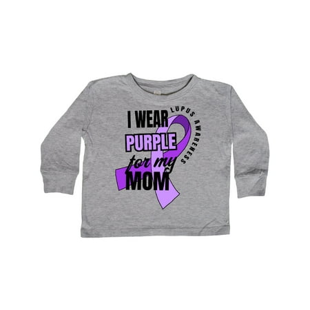 Inktastic I Wear Purple For My Mom Lupus Awareness Gift Toddler Boy or Toddler Girl Long Sleeve T-Shirt
Inktastic I Wear Purple For My Mom Lupus Awareness Gift Toddler Boy or Toddler Girl Long Sleeve T-Shirt