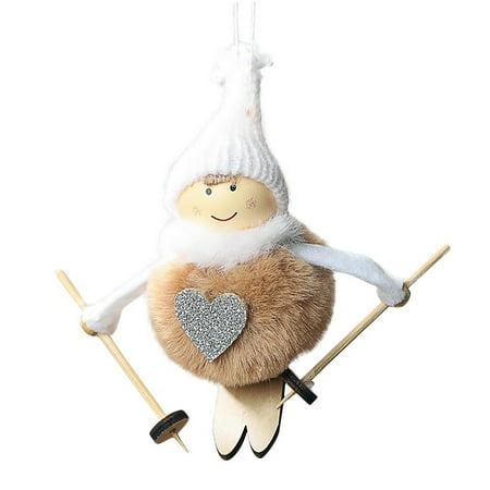 Christmas Tree Decoration Hanging Wool Feather Ski Doll Hanging Decorative Hanging Home Decor Pendant TANGNADE
Christmas Tree Decoration Hanging Wool Feather Ski Doll Hanging Decorative Hanging Home Decor Pendant TANGNADE