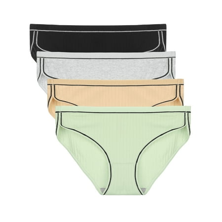 Agnes Orinda Women s 3-Pack Comfort Mid-Rise Seamless Lingerie Hipster Brief
Agnes Orinda Women s 3-Pack Comfort Mid-Rise Seamless Lingerie Hipster Brief