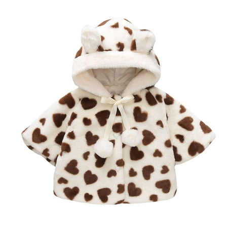 Kids Toddler Infant Baby Girls Long Sleeve Patchwork Fleece Cartoon Hooded Winter Coats Jacket Outer Outwear
Kids Toddler Infant Baby Girls Long Sleeve Patchwork Fleece Cartoon Hooded Winter Coats Jacket Outer Outwear