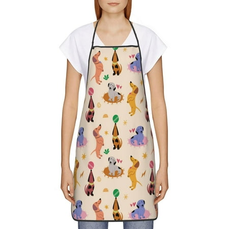 Goofa Bib Apron Unisex Aprons Adjustable Waterdrop Resistant Cooking Kitchen Apron for Chef Dogs In Different Poses Pattern Apron Bulk
Goofa Bib Apron Unisex Aprons Adjustable Waterdrop Resistant Cooking Kitchen Apron for Chef Dogs In Different Poses Pattern Apron Bulk