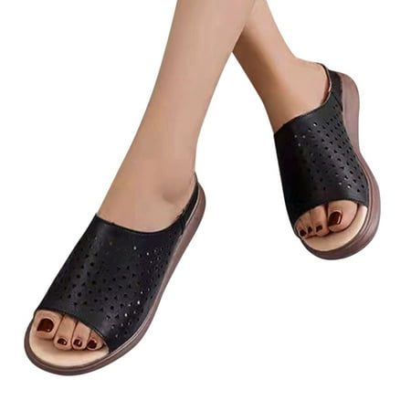 Vedolay Babouche for Summer Slippers for Women Comfy Thick Anti Slip Slides Odorless Black 8.5
Vedolay Babouche for Summer Slippers for Women Comfy Thick Anti Slip Slides Odorless Black 8.5