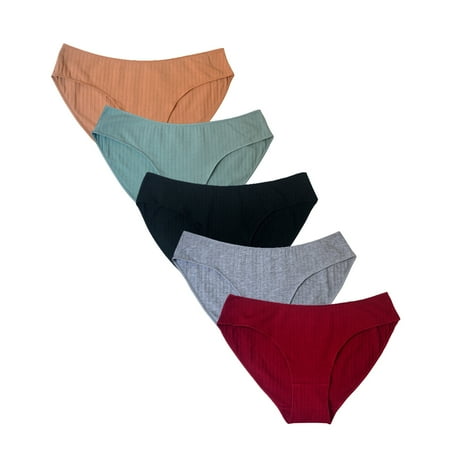 Baywell Women s Basic Panty Hipster Underwear Soft Stretch Bikini Seamless Underwear for Women 5 Pack 99-187lbs
Baywell Women s Basic Panty Hipster Underwear Soft Stretch Bikini Seamless Underwear for Women 5 Pack 99-187lbs