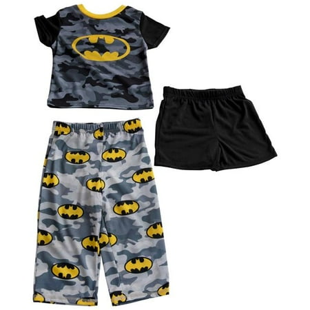 Batman 830410-toddler3t Batman Logo & Camo Pajama Shirt Short & Pant Set - Toddler 3T
Batman 830410-toddler3t Batman Logo & Camo Pajama Shirt Short & Pant Set - Toddler 3T