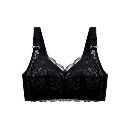 PEASKJP Bras for Women Full Coverage Underwear Women Women Fashion Simple Solid Color Push Up Wireless Bra Soft Women Lace Lingerie Bra Black 75C
PEASKJP Bras for Women Full Coverage Underwear Women Women Fashion Simple Solid Color Push Up Wireless Bra Soft Women Lace Lingerie Bra Black 75C