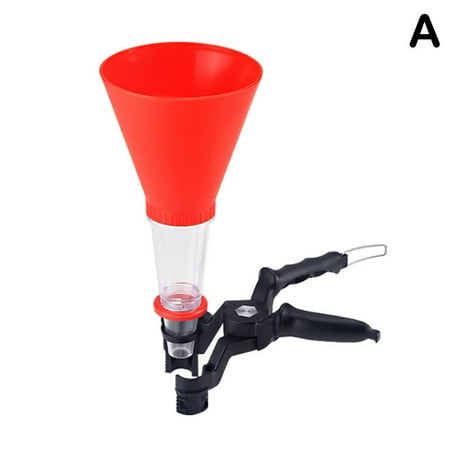 Adjustable Fuel Oil Funnel Engine Gasoline Filling Tools For Car Kit W6M7