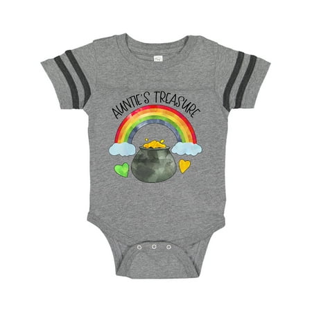 Inktastic Auntie s Treasure St. Patrick s Day Rainbow and Gold Gift Baby Boy or Baby Girl Bodysuit
Inktastic Auntie s Treasure St. Patrick s Day Rainbow and Gold Gift Baby Boy or Baby Girl Bodysuit