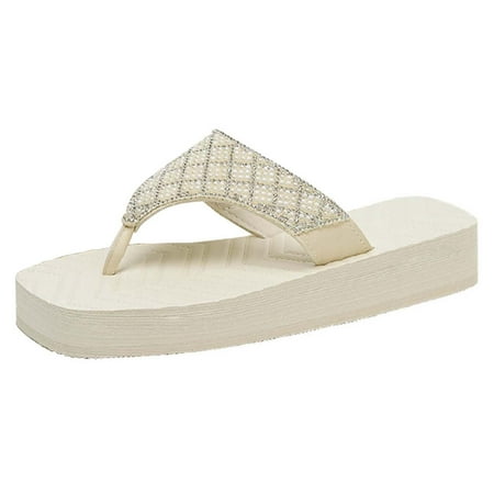 Quealent Adult Women Shoes Cow Slippers for Women Breathable Buckle Strap Shoes Mouth Flowers Rhinestone Ladies Ballerina House Slippers for Women Beige 7.5
Quealent Adult Women Shoes Cow Slippers for Women Breathable Buckle Strap Shoes Mouth Flowers Rhinestone Ladies Ballerina House Slippers for Women Beige 7.5