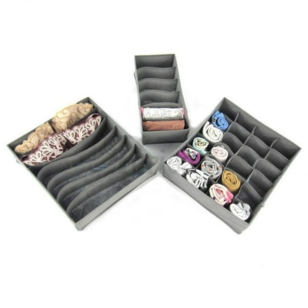 Mioliknya 3pcs Underwear Non-woven Storage Box Socks Bra Ties Bedroom wardrobe Organizer Set
Mioliknya 3pcs Underwear Non-woven Storage Box Socks Bra Ties Bedroom wardrobe Organizer Set