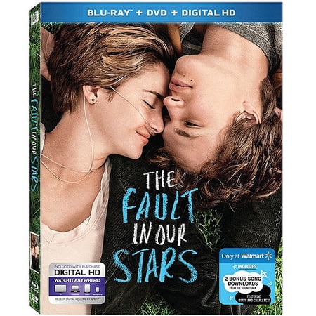 The Fault In Our Stars (Blu-ray + DVD + Digital HD + Bonus Downloads) (Walmart Exclusive) (With INSTAWATCH) (Widescreen)