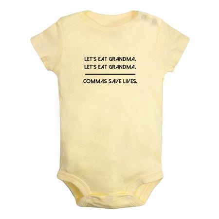 Commas Save Lives Funny Rompers For Babies Newborn Baby Unisex Bodysuits Infant Jumpsuits Toddler 0-12 Months Kids One-Piece Oufits (Yellow 12-18 Months)
Commas Save Lives Funny Rompers For Babies Newborn Baby Unisex Bodysuits Infant Jumpsuits Toddler 0-12 Months Kids One-Piece Oufits (Yellow 12-18 Months)
