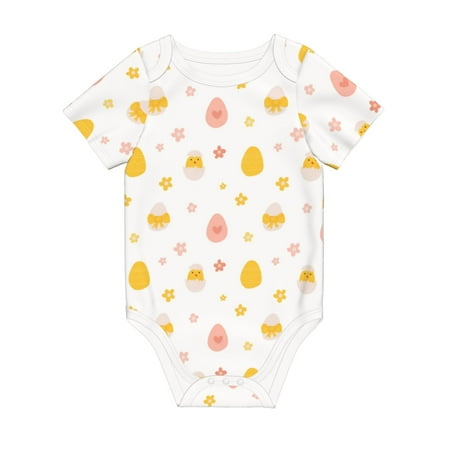 Coaee Funny Chicken for Soft Cotton Baby Short-Sleeve Bodysuit Baby Girls Boys Bodysuit Romper
Coaee Funny Chicken for Soft Cotton Baby Short-Sleeve Bodysuit Baby Girls Boys Bodysuit Romper