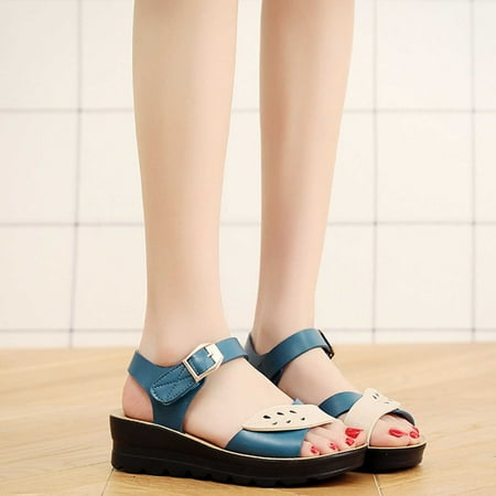 jjayotai Clearance Sandals for Women Women s Comfortable Non Slip Round Toe Sandals Soft Sole Flat Shoes Rollbacks Blue
jjayotai Clearance Sandals for Women Women s Comfortable Non Slip Round Toe Sandals Soft Sole Flat Shoes Rollbacks Blue