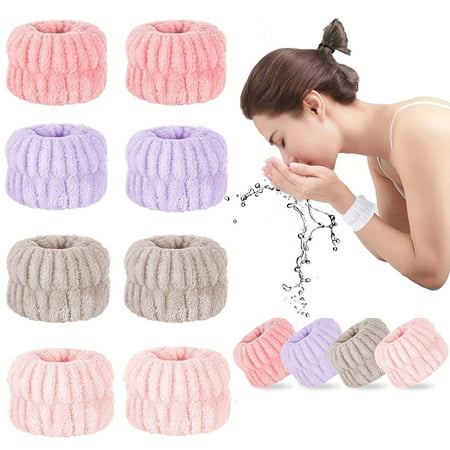 8 Pcs Washband Microfiber Wrist Wash Towel Band Wristbands for Washing Face Absorbent Wristbands Wrist Sweatband for Women Girls Prevent Liquid from Spilling Down Your Arms
8 Pcs Washband Microfiber Wrist Wash Towel Band Wristbands for Washing Face Absorbent Wristbands Wrist Sweatband for Women Girls Prevent Liquid from Spilling Down Your Arms
