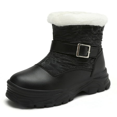 kids Snow Boots Winter outdoors Girls Warm Slip Resistant Cold Weather Shoes (Little Kids/Big Kids)
kids Snow Boots Winter outdoors Girls Warm Slip Resistant Cold Weather Shoes (Little Kids/Big Kids)