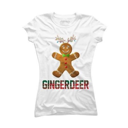 Gingerbread Reindeer Matching Family Group Christmas Pajama Juniors White Graphic Tee - Design By Humans S
Gingerbread Reindeer Matching Family Group Christmas Pajama Juniors White Graphic Tee - Design By Humans S