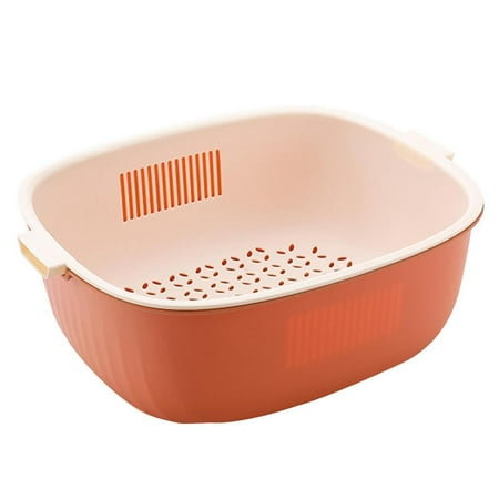 Vokewalm Double Drain Basket Kitchen Double Layered Drain Basket Bowl Colander For Washing Double Layered Drain Basin And Basket For Food Fruits Vegetables opportune
Vokewalm Double Drain Basket Kitchen Double Layered Drain Basket Bowl Colander For Washing Double Layered Drain Basin And Basket For Food Fruits Vegetables opportune