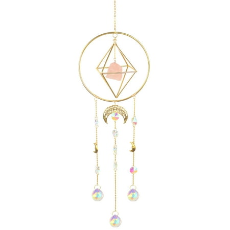 Catinbow Crystal Wind Chimes Suncatcher Window Hanging Prism Pendant
