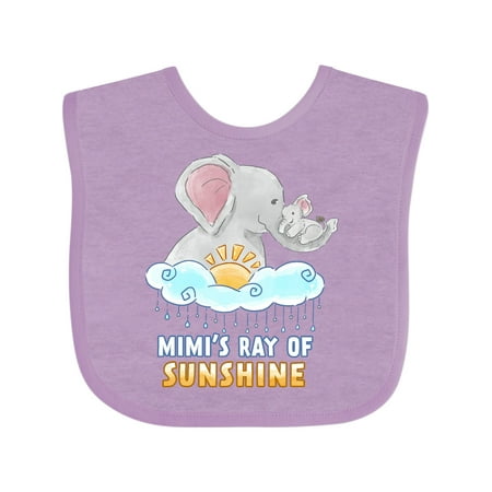 Inktastic Mimi s Ray of Sunshine Cute Elephants Rainclouds and Sun Gift Baby Boy or Baby Girl Bib
Inktastic Mimi s Ray of Sunshine Cute Elephants Rainclouds and Sun Gift Baby Boy or Baby Girl Bib