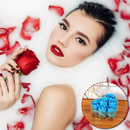 EJWQWQE 6 Rose Soap Flower Gift Box Valentine s Day Gift Birthday Gift Simulation Soap
EJWQWQE 6 Rose Soap Flower Gift Box Valentine s Day Gift Birthday Gift Simulation Soap