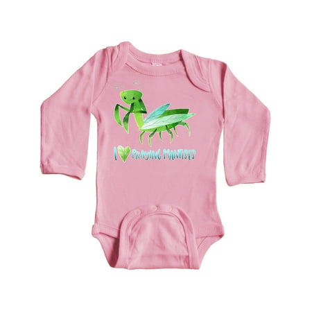 Inktastic I Love Praying Mantises Gift Baby Boy or Baby Girl Long Sleeve Bodysuit
Inktastic I Love Praying Mantises Gift Baby Boy or Baby Girl Long Sleeve Bodysuit