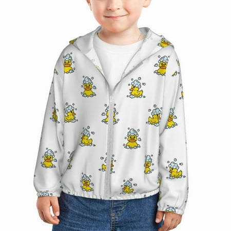 Gaeub Rubber Duck Showe Print Athletic Sun Protection Hoodie for Kids Long Sleeve Outdoor UV Shirt Running Fishing Top for Boys Girls-5 Years
Gaeub Rubber Duck Showe Print Athletic Sun Protection Hoodie for Kids Long Sleeve Outdoor UV Shirt Running Fishing Top for Boys Girls-5 Years