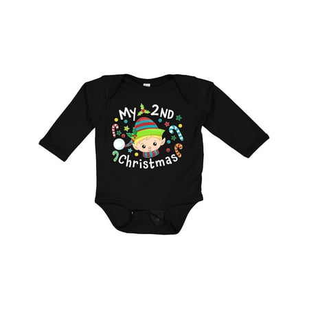 Inktastic My 2nd Christmas Elf Boy with Candy Canes Boys or Girls Long Sleeve Baby Bodysuit
Inktastic My 2nd Christmas Elf Boy with Candy Canes Boys or Girls Long Sleeve Baby Bodysuit