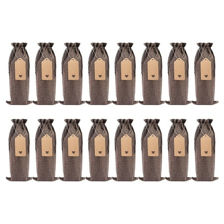 wendunide kitchen gadgets 16PC Linen Bottle Bag Set Bottle Sleeve Linen Tag Red Packaging Bag Coffee
wendunide kitchen gadgets 16PC Linen Bottle Bag Set Bottle Sleeve Linen Tag Red Packaging Bag Coffee