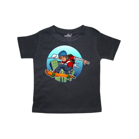 Inktastic City Skateboarder Gift Toddler Boy or Toddler Girl T-Shirt