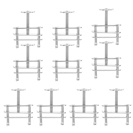 10pcs Metal Tubing Clip Chemical Biological Teaching Experimental Equipment
