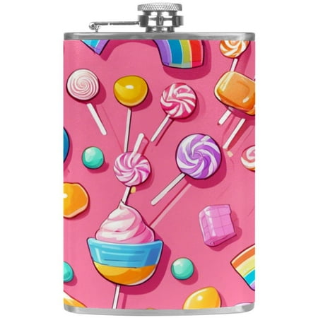 josid Food Pattern 3.6x6in Stainless Steel Small Flask Leak-Proof Stainless Steel Construction Wrapped in Premium Two-Layer Leather Nano-Printed Design 227ml Capacity
josid Food Pattern 3.6x6in Stainless Steel Small Flask Leak-Proof Stainless Steel Construction Wrapped in Premium Two-Layer Leather Nano-Printed Design 227ml Capacity