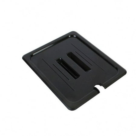 2Pc Thunder Group PLPA7120CSBK Half Size Black Slotted Plastic Food Pan Cover
2Pc Thunder Group PLPA7120CSBK Half Size Black Slotted Plastic Food Pan Cover