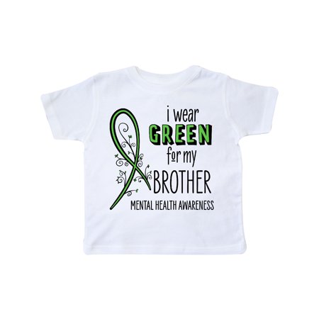 Inktastic I Wear Green for my Brother- Mental Health awareness Gift Toddler Boy or Toddler Girl T-Shirt
Inktastic I Wear Green for my Brother- Mental Health awareness Gift Toddler Boy or Toddler Girl T-Shirt