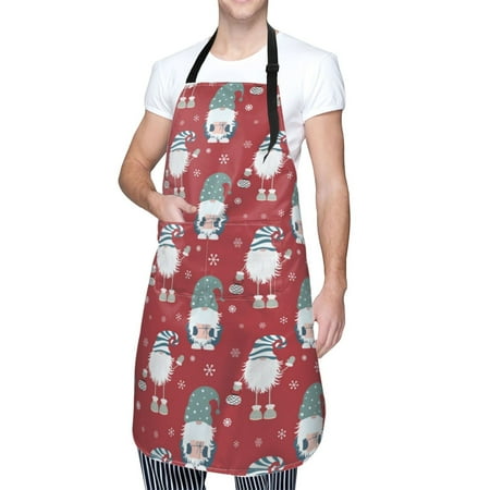 Cauagu Gnome And Snowflakes Aprons with Pockets Waterproof Apron for Women Kitchen Cooking Apron Adjustable Bib Aprons Chef Apron for Cooking Drawing Crafting
Cauagu Gnome And Snowflakes Aprons with Pockets Waterproof Apron for Women Kitchen Cooking Apron Adjustable Bib Aprons Chef Apron for Cooking Drawing Crafting