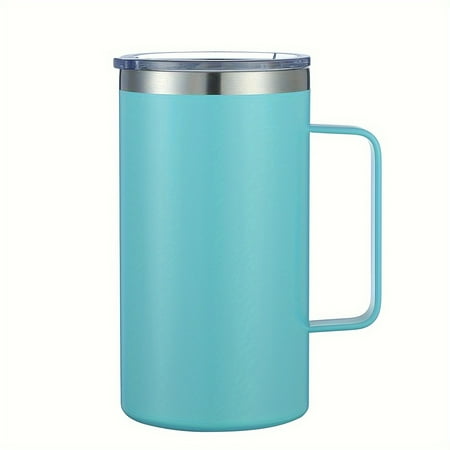 HYYANGUWENTI Insulated Stainless Steel Coffee Mug - 24oz Large Capacity - Vacuum Sealed Coffee Cup with Lid and Handle - Versatile Summer and Winter Drinkware - Perfect Gift Idea for Coff
HYYANGUWENTI Insulated Stainless Steel Coffee Mug - 24oz Large Capacity - Vacuum Sealed Coffee Cup with Lid and Handle - Versatile Summer and Winter Drinkware - Perfect Gift Idea for Coff