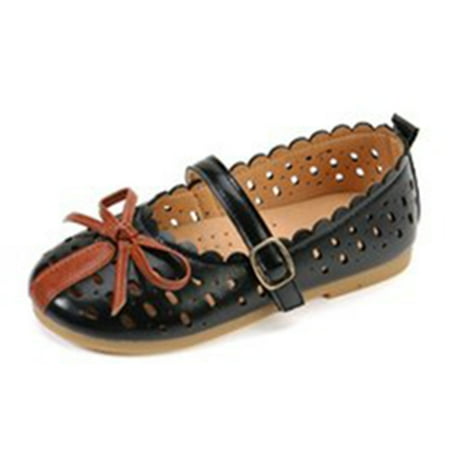 Kids Girls Flat PU Leather Shoes Non-slip Hollow out Bowknot Casual Walking Flats Black 28
Kids Girls Flat PU Leather Shoes Non-slip Hollow out Bowknot Casual Walking Flats Black 28