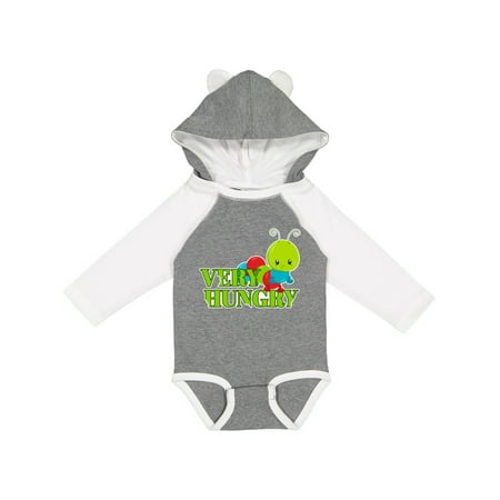 Inktastic Very Hungry Gift Baby Boy or Baby Girl Long Sleeve Bodysuit
