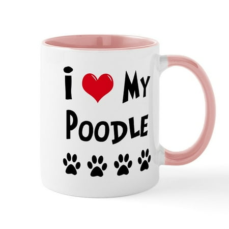 CafePress - I Love My Poodle Mug - 11 oz Ceramic Mug - Novelty Coffee Tea Cup 
CafePress - I Love My Poodle Mug - 11 oz Ceramic Mug - Novelty Coffee Tea Cup
